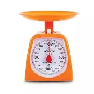 고품질 B맘쿡2000 기계식 가정용 분리 계량접시 주방저울 2Kg 조리저울 계량접시저울 WFHU5T3