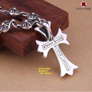 크로스볼 체인 S925 스털링 여자 클래식 은목걸이체인 쥬얼리 레트로 5mm