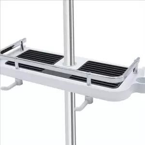 욕실 수납 선반 샤워기 거치대 화장실 정리 용품 스마트 디스플레이