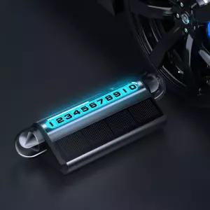 마스터 태양광 LED 주차 번호판 차량용 비상망치 안전벨트 커터