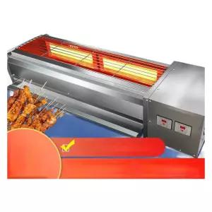 대형 상업용 구이기 1 항온 12관 꼬치구이 그릴 단일 인버터 바비큐 건조구 전기 2제어