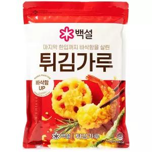 CJ제일제당 백설 바삭한 튀김가루 1kg 1개