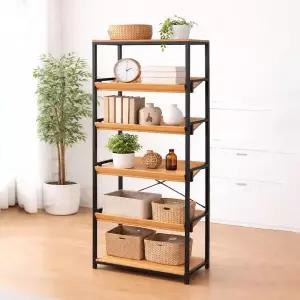 [아트박스]/가구느낌 가드책장 6단 800 철제 책꽂이 인테리어