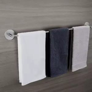 무타공 스텐 수건걸이55cm욕실 화장실 주방 타올 건조대 타월