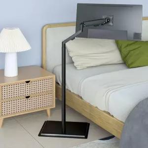 스탠드 침대 모니터암 상하 병원 가정용 스탠딩 수직 이동식 브래킷 받침대