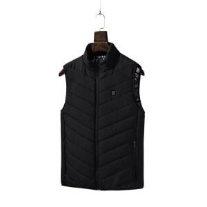 USB 발열 조끼 충전식 미니 전열 열선 자체발열 방한복 전기 5존 난방 온도조절 usb