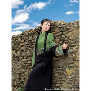 코스프레 졸업사진 민족 드레스 의상 코스튬 티베트 망토 이벤트 졸사 코트 축제 할로윈