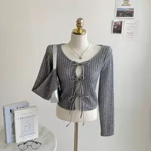 러블리 끝판왕 발레코어 레이스나시 레이어드 리본끈 크롭 가디건세트 E196쥬시레이스리본