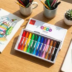 트리마 330 컬러 유성 매직펜 12색 세트 미술용품