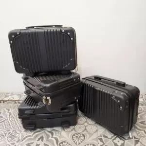 트래블백 1박2일 미니 캐리어 검정 메이크업 박스 기내용가방