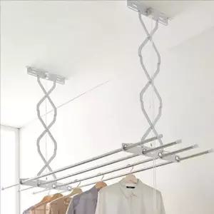 수동 세탁물 건조대 3단 실내 빨래 베란다 스텐 125cm