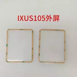 접착 테이프 카메라 수리 부품 Canon IXUS105 용 1PCS 새 외부 LCD 유리