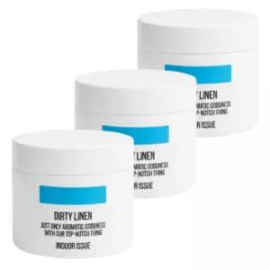 더티린넨 실내 고체 탈취제 300g 3개 화장실 담배 홀애비 남자 방 냄새 제거