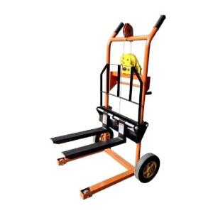 유압스태커 리프트 포크 핸드밀 핸드카 운반기 5m 미니 5톤 전동 지게차 연장