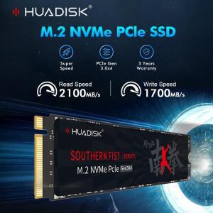 HUADISK SSD Nvme M2 Pcie Gen3 하드 드라이브 디스크 노트북 데스크탑용 내장 128GB 1TB