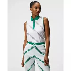 [제이린드버그]제이린드버그 여성용 나시 민소매 2023 기능성 스포츠 골프웨어 반팔 BRIELLE