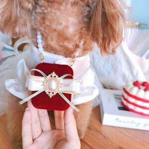 보석함 선물 주얼리 체리우드 화견 화동 악세사리 결혼 반지 목걸이 강아지 엔틱