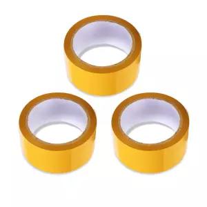 KDT OPP 박스 테이프 황색 48mm x 50m 60mic, 3개