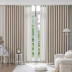 [지나송] 어반 이중암막커튼 패키지 특대형