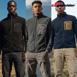 슈나이더 배색 플리스 본딩 자켓