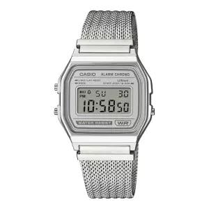 CASIO 카시오 A158WEM-7 빈티지 전자 메탈시계