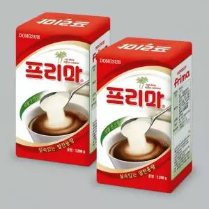 동서 프리마 업소용 커피 프림 1.2kg (2개)