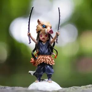 [해피디아리오] 귀멸의칼날 굿즈 귀칼 이노스케 미니 피규어