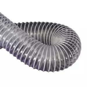 투명 PVC 호스 환기 덕트 닥트 팬 주름관 집진기용 부자재 배기