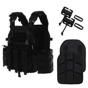 남성용 전술 어금니, 조절 가능한 에어소프트 조끼, 빠른 출시, 군사 훈련, 사냥, 게임을 위한 내구성 및 경량화