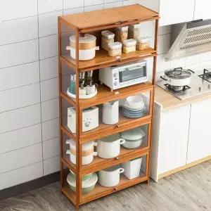 미니찬장 그릇장식장 미니그릇장 주방 커피장 나무장