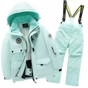 스키복 스노우수트 썰매복 보드 패딩 버클 주니어