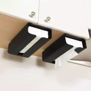 핸드타올 디스펜서 티슈커버 티슈 깔끔 행잉 티슈 주방 화이트 자석 박스