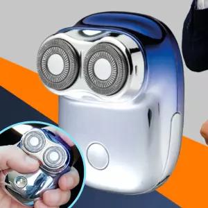 미니 남자 무선 전기면도기 차량 휴대용 여행 소형 자동차 충전식 작은 출장 수염 한손 밀착 전동 트리머