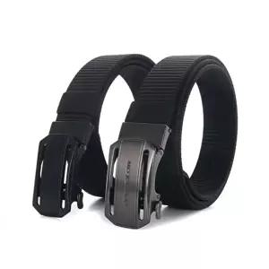 브랜드 로고 버클 가죽 캐주얼 벨트 남자 패브릭-WFIK9I5