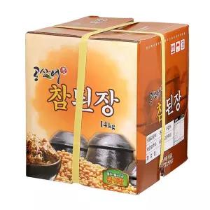 업소용 공산애 참된장 14kg 뚝배기 재래식 집된장