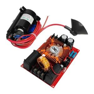 250W DC 12-30V ZVS 플라이백 드라이버 모듈 히터 DIY 쿠커 점화 코일 전원 공급 장치 보드 도구 키트(팬
