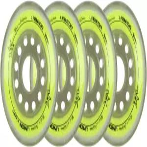 라베다 롤러 하키 휠 유니온 프리미엄 퍼포먼스 인라인 스케이트 4팩 사이즈와 색상 선택