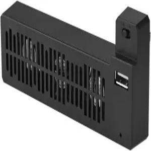 제로 냉각 팬 도킹 스테이션 외장 쿨러 스탠드 3개의 열 감소 USB 측면 장착 ONE X 게임 콘솔 타이틀 획득