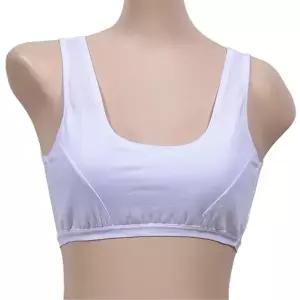 고품질 클린한 면스판 주니어 노몰드 스포츠브라 가슴을모면브라 쥬니어브라 볼륨업브라 여아속옷 WFIPUAO