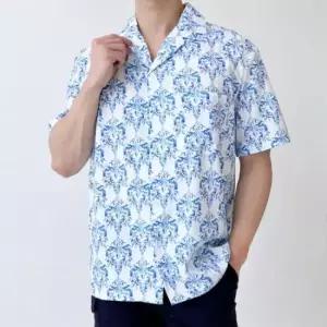 바캉스 셔츠 남자 비치 에스닉 남방 웨어 해변룩 반팔 바캉스룩 휴가룩 오버핏 바캉스