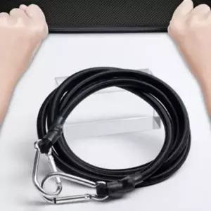 카라비너 자전거 오토바이 짐줄 2M 카트고정끈 고리고무밧줄 핸드카끈 탄성끈 고리줄바