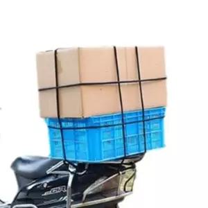 카라비너 자전거 오토바이 짐줄 1M 카트고정끈 고리고무밧줄 핸드카끈 탄성끈 고리줄바