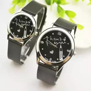 Thank you 커플시계-여성블랙