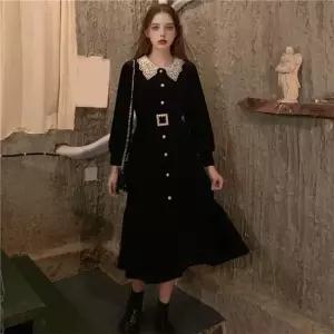 개화기드레스 레이스카라 학생 진주버튼 경성의상 교복대여 경성의상대여 레트로의상