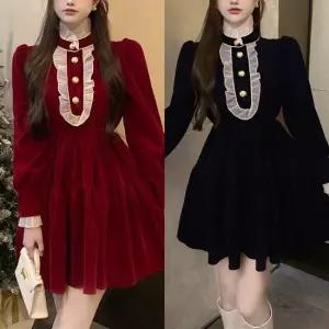 개화기의상 원피스 시크릿 레트로의상 프릴 경성 경성의상 복고의상대여 레트로의상