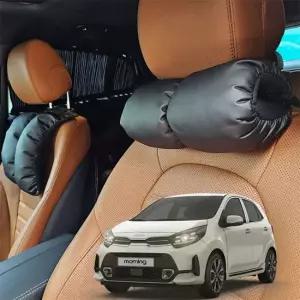 자동차 멀티쿠션 낚시 올뉴모닝 트랜스폼 캠핑 목+등 자동차쿠션 사이드쿠션 메쉬쿠션