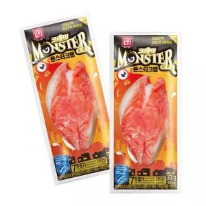 한성 크래미 몬스터크랩 72g 10개