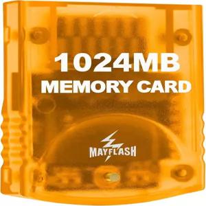 게임큐브 및 Wii용 MAYFLASH 1024MB16344 블록 메모리 카드