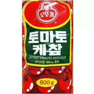 토마토케찹 오뚜기 800g)X12 토마토케찹 식자재 식당용