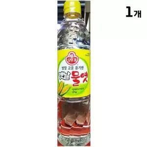 흰물엿 오뚜기 1.2K) 이온물엿 흰물엿 투명물엿 식당용